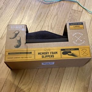 Memory foam slippers refinery